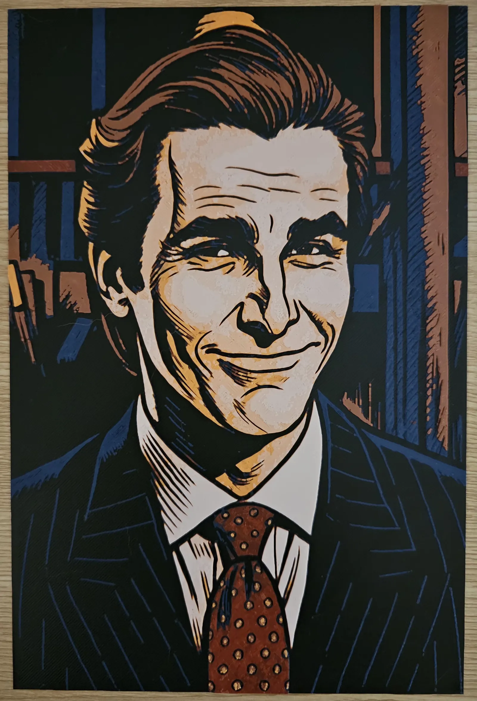 Patrick Bateman American Psycho Hueforge