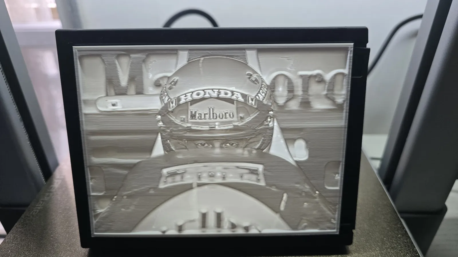 Litofania Ayrton Senna