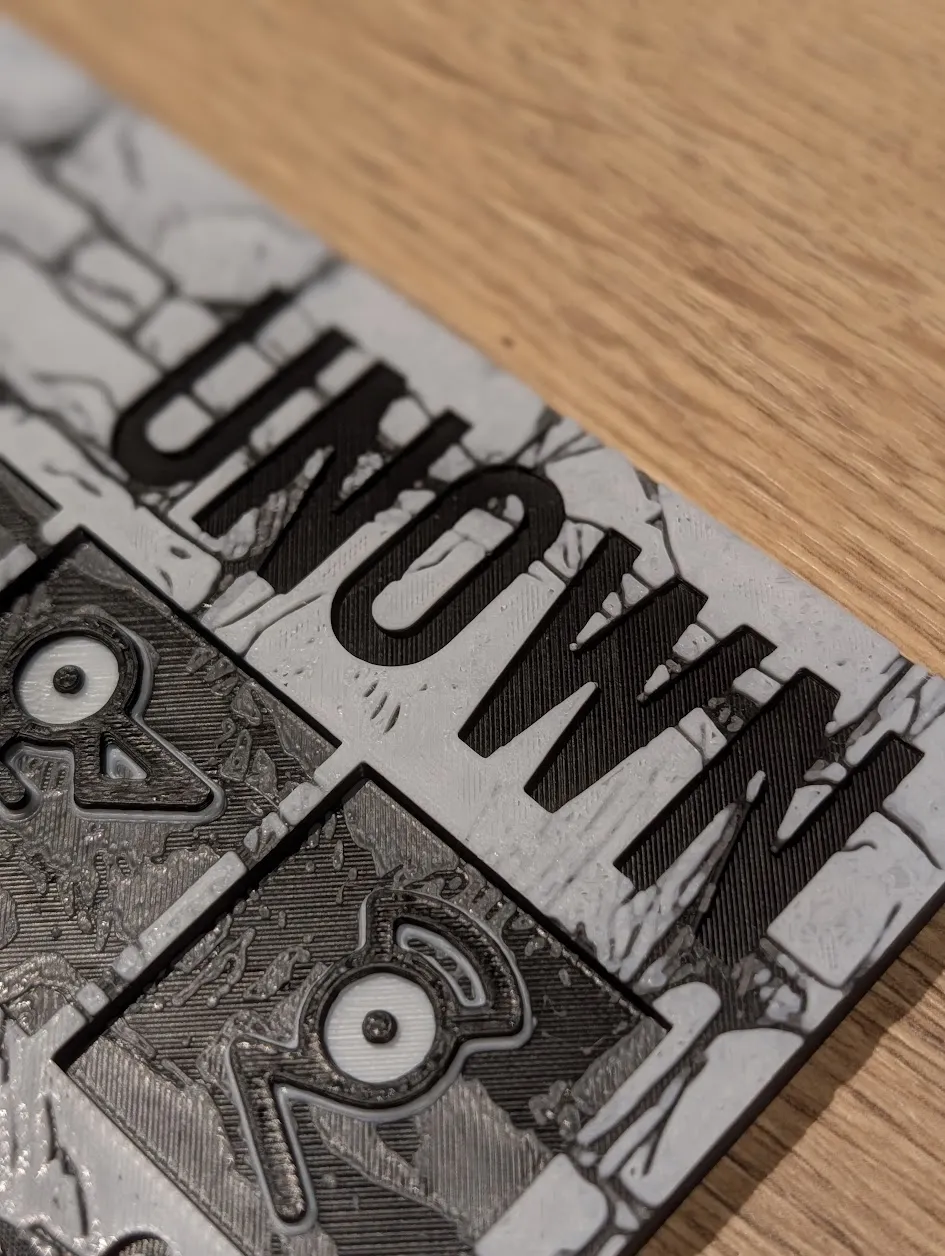Unown Pokemon Hueforge & Frame
