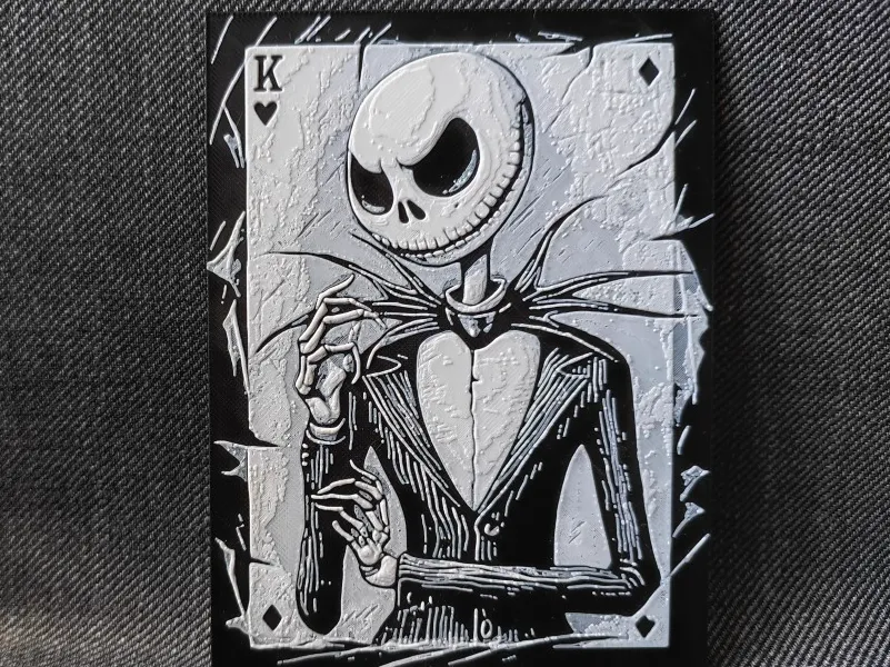 Hueforge Jack Skellington