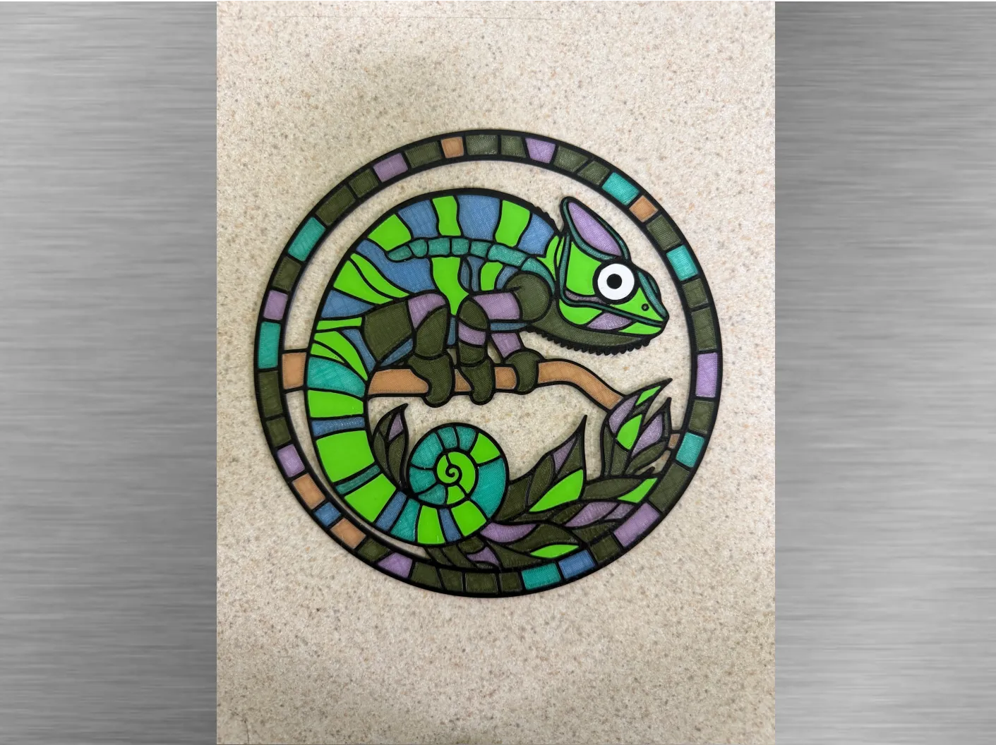 Chameleon Suncatcher