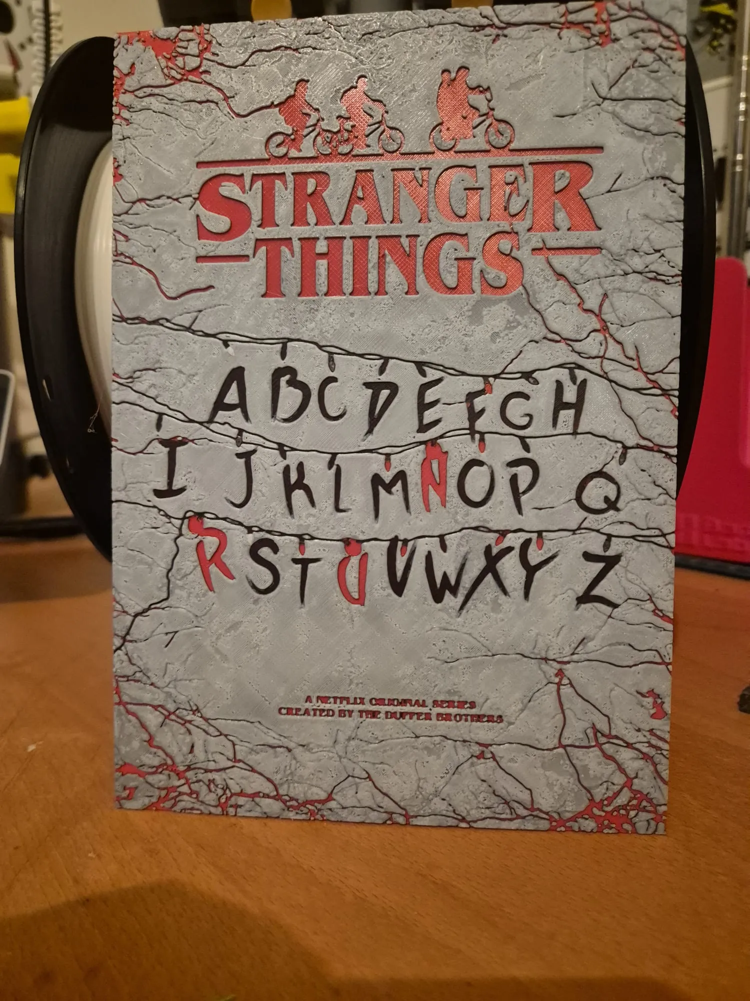 strangerthings poster hueforge