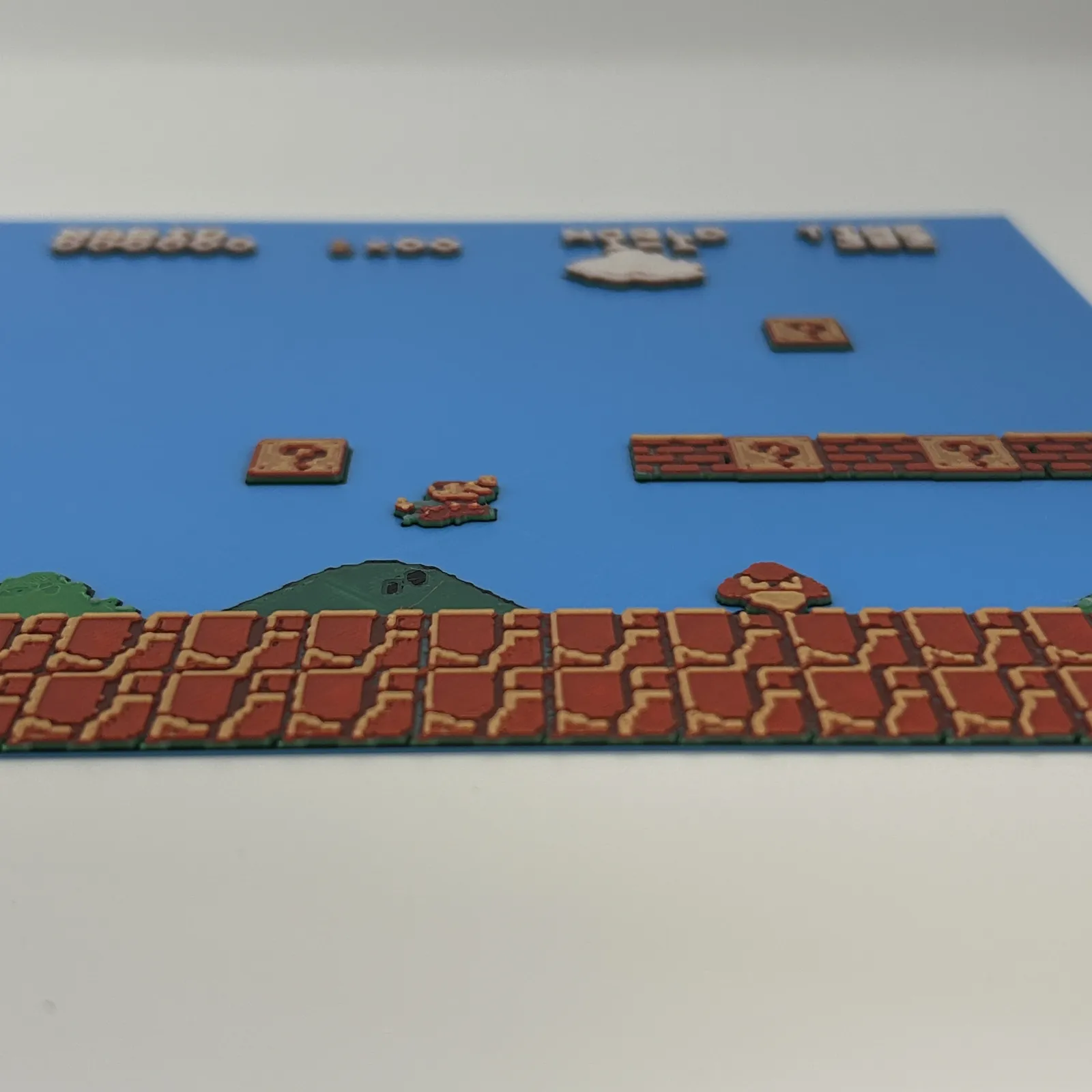 Super Mario Bros World 1-1 HueForge