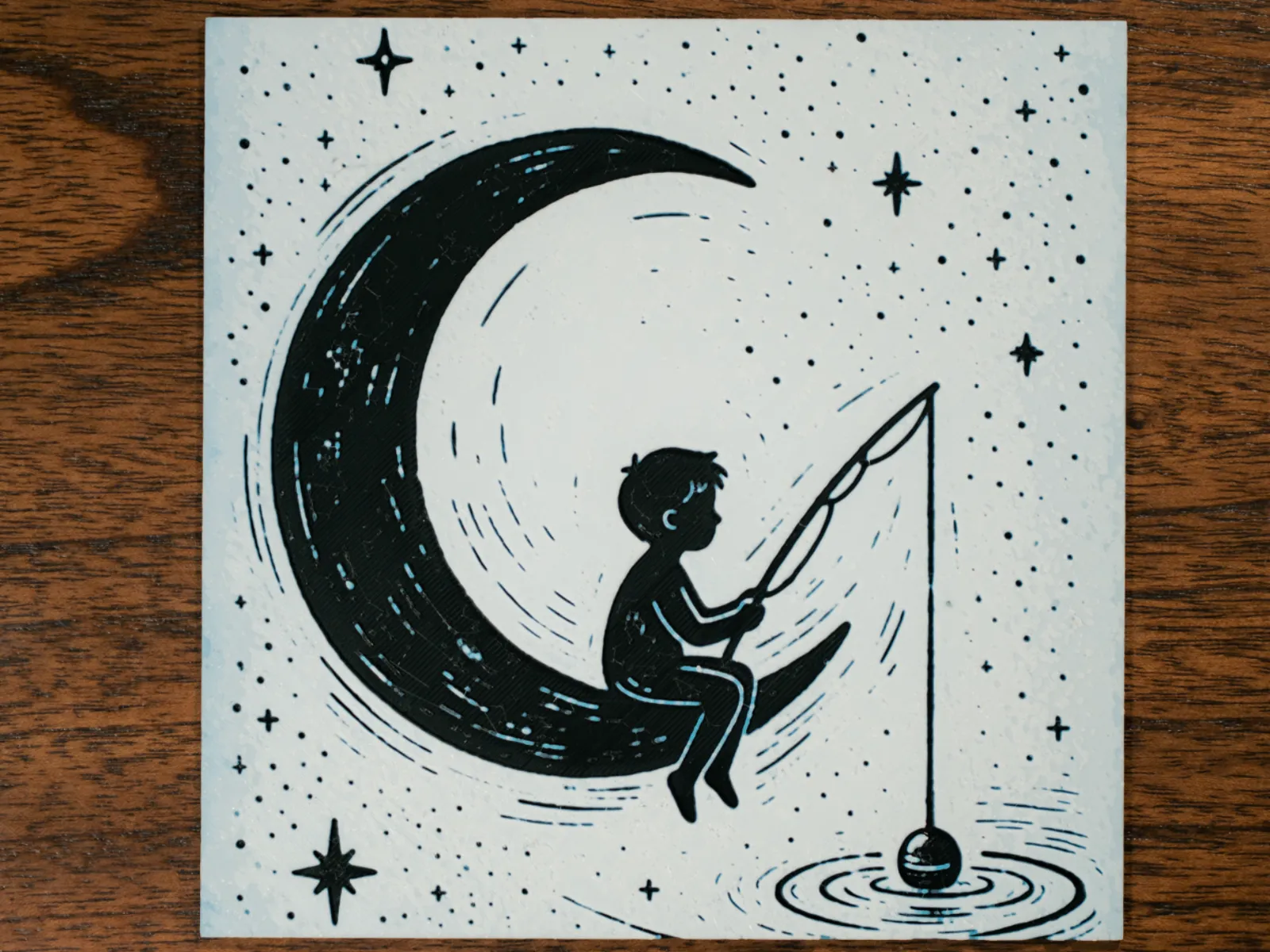 Fishing on the Moon