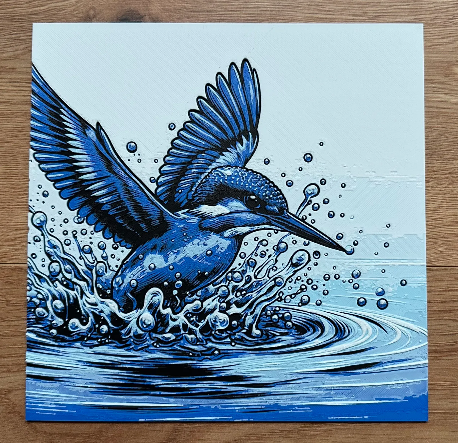 Kingfisher HueForge 200x200
