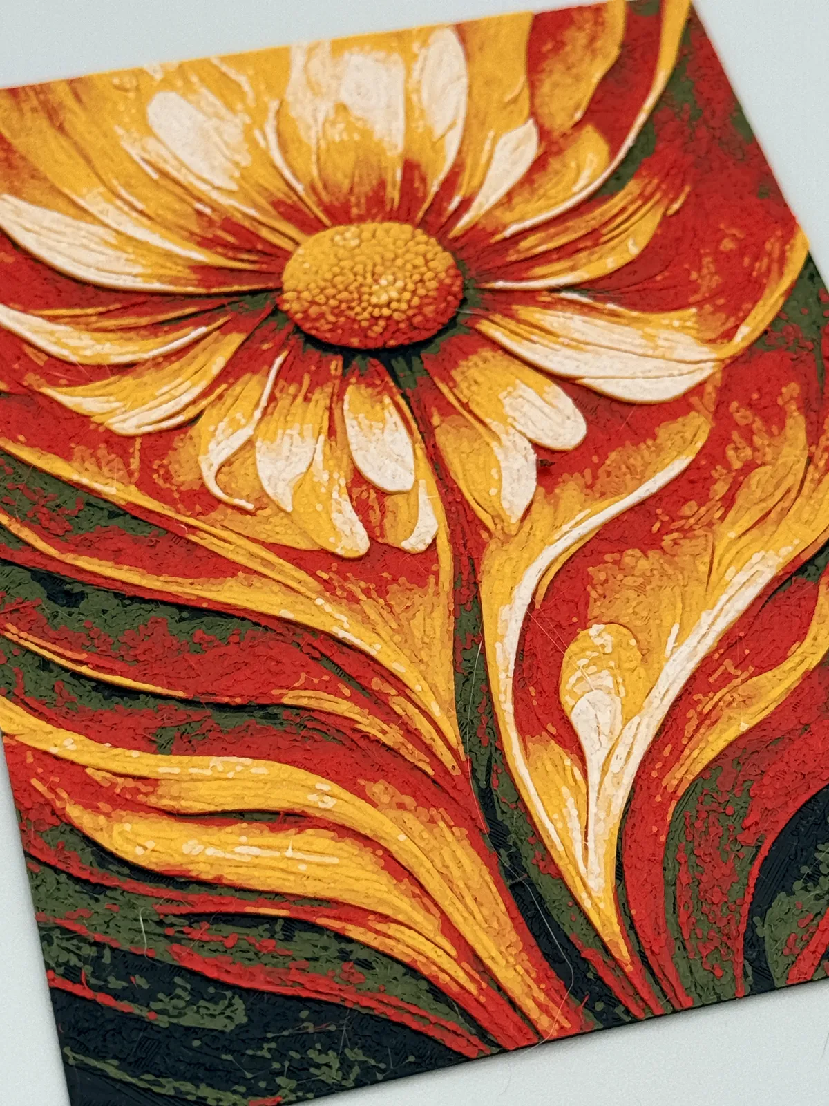 Painted Flower Hueforge