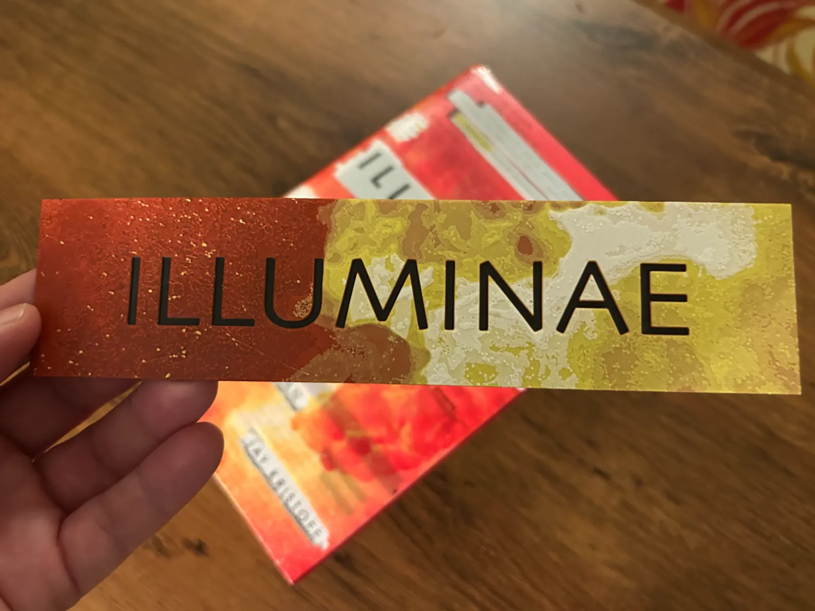 Bookmark for the book "ILLUMINAE"