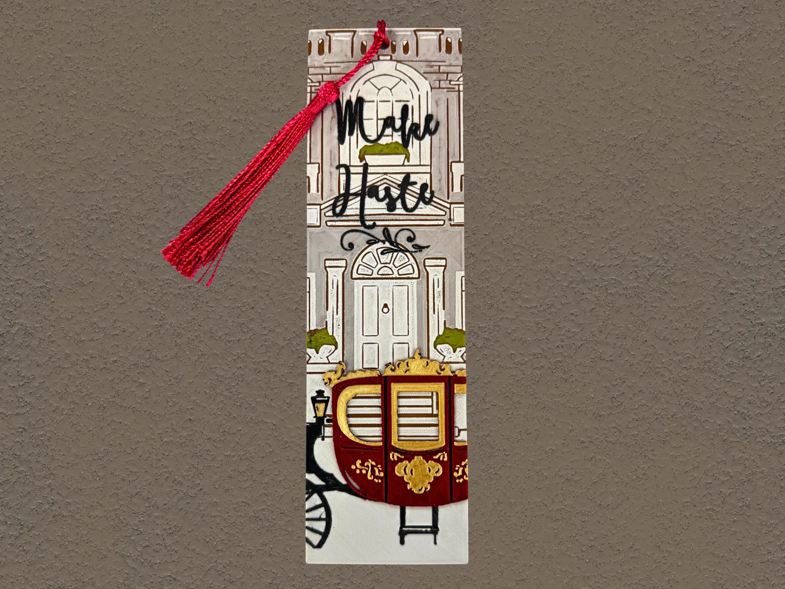 Bridgerton Make Haste Bookmark