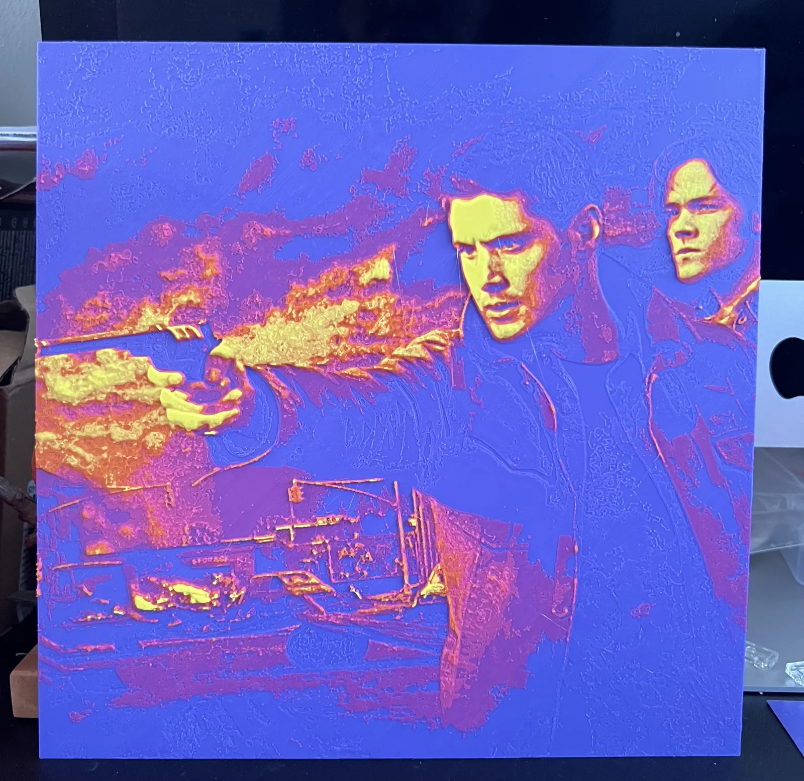 Supernatural Sam & Dean Winchester Hueforge