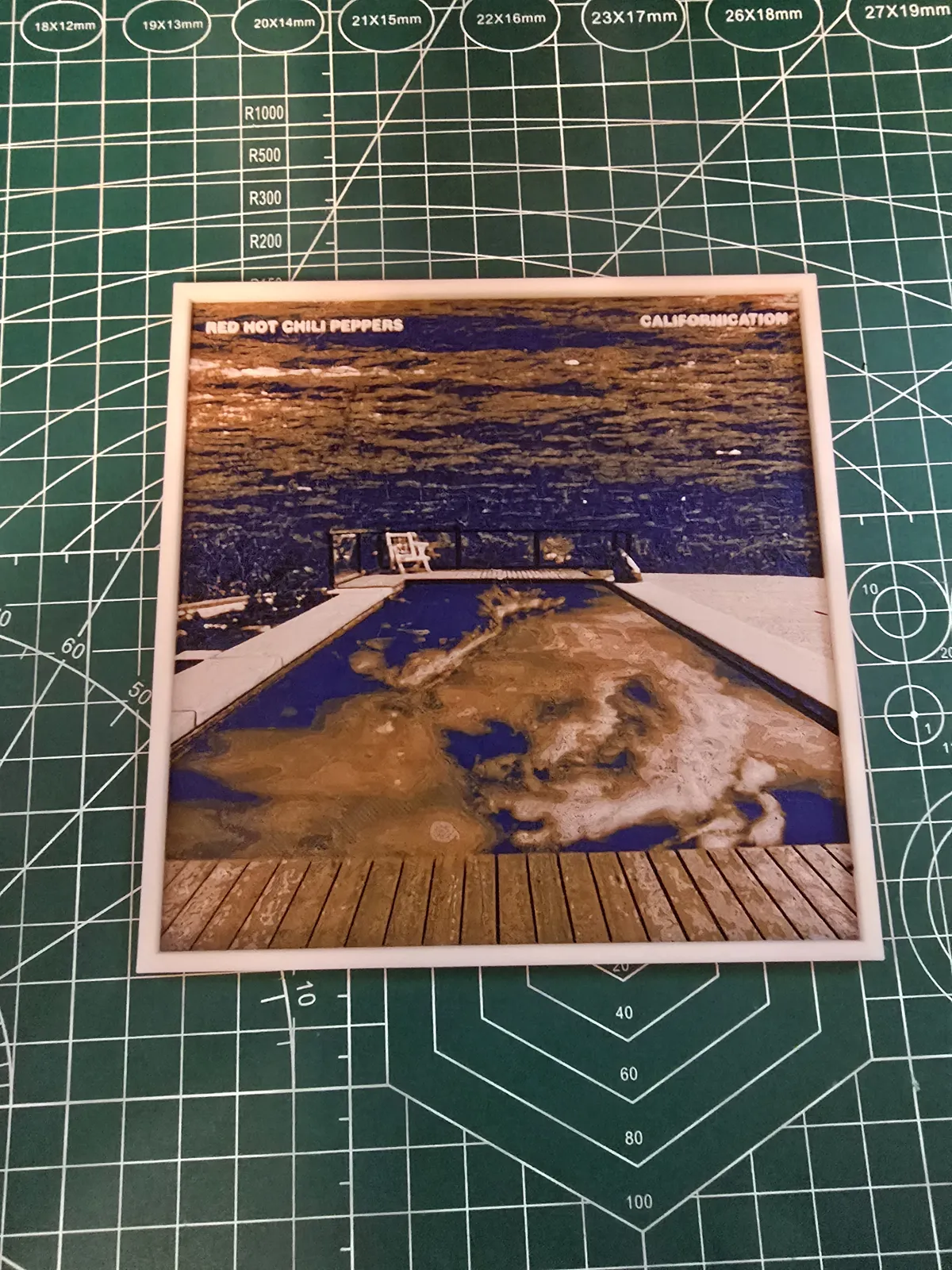 Red Hot Chili Peppers "Californication" Album Art