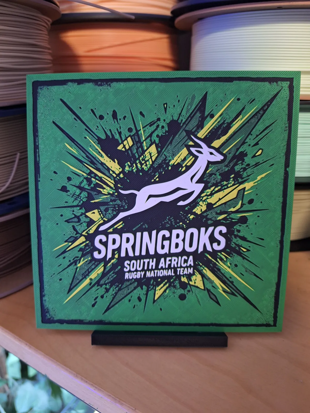 South Africa Springboks - Hueforge