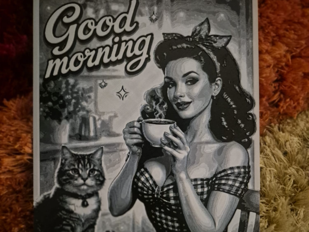 good morning vintage