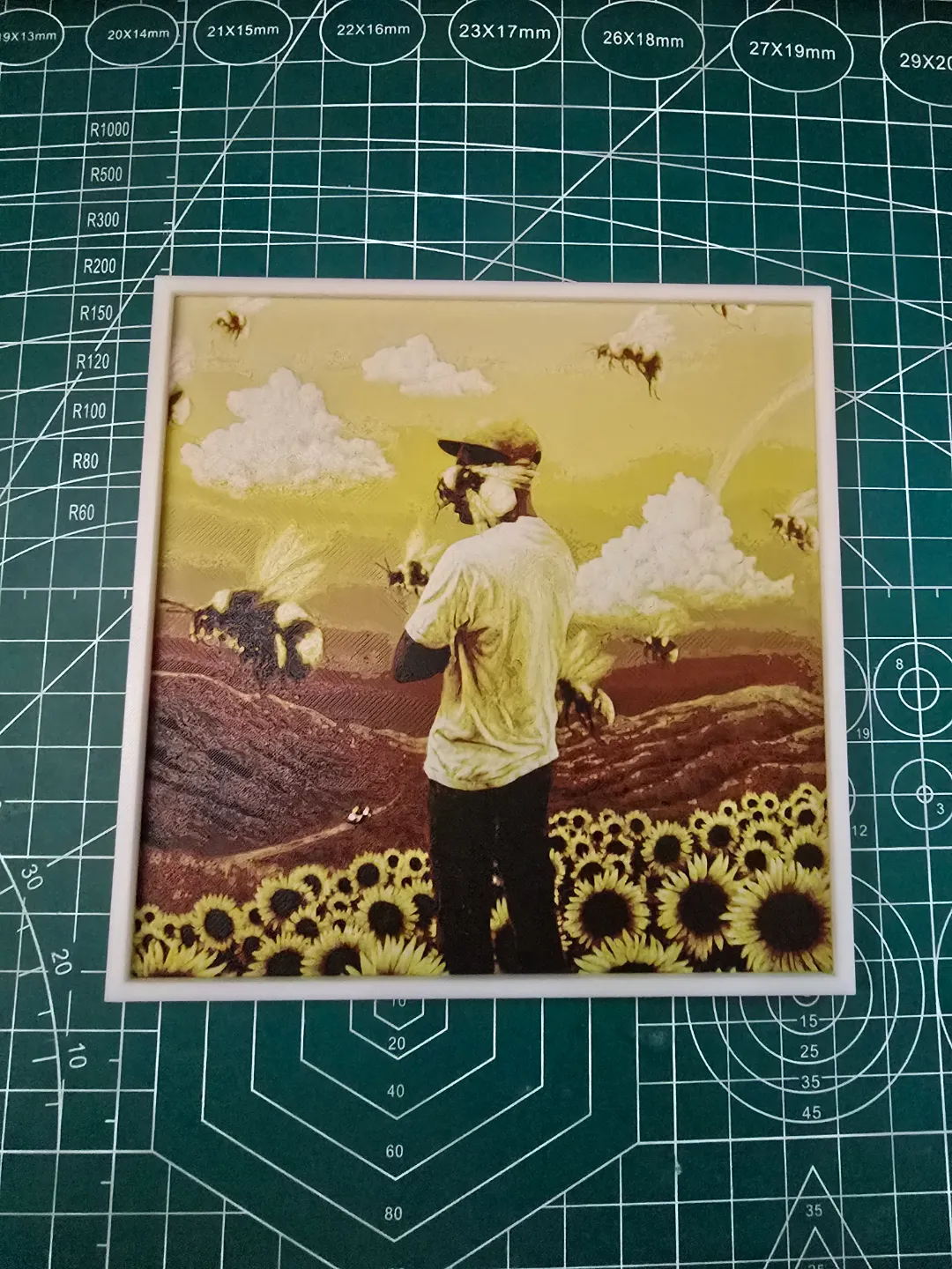 Tyler The Creator "Flower Boy" Album - Hueforge