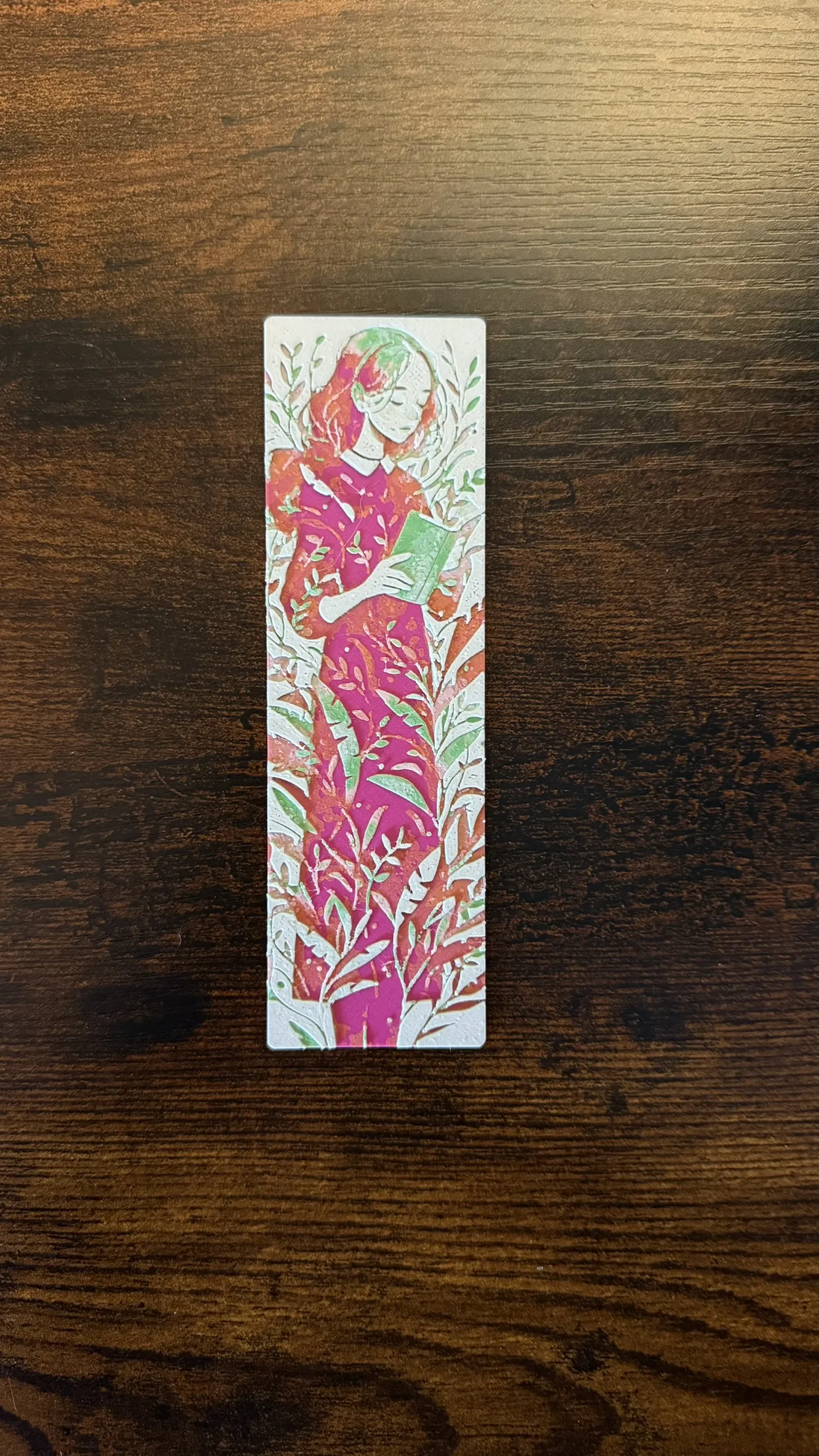 Small HueForge bookmark