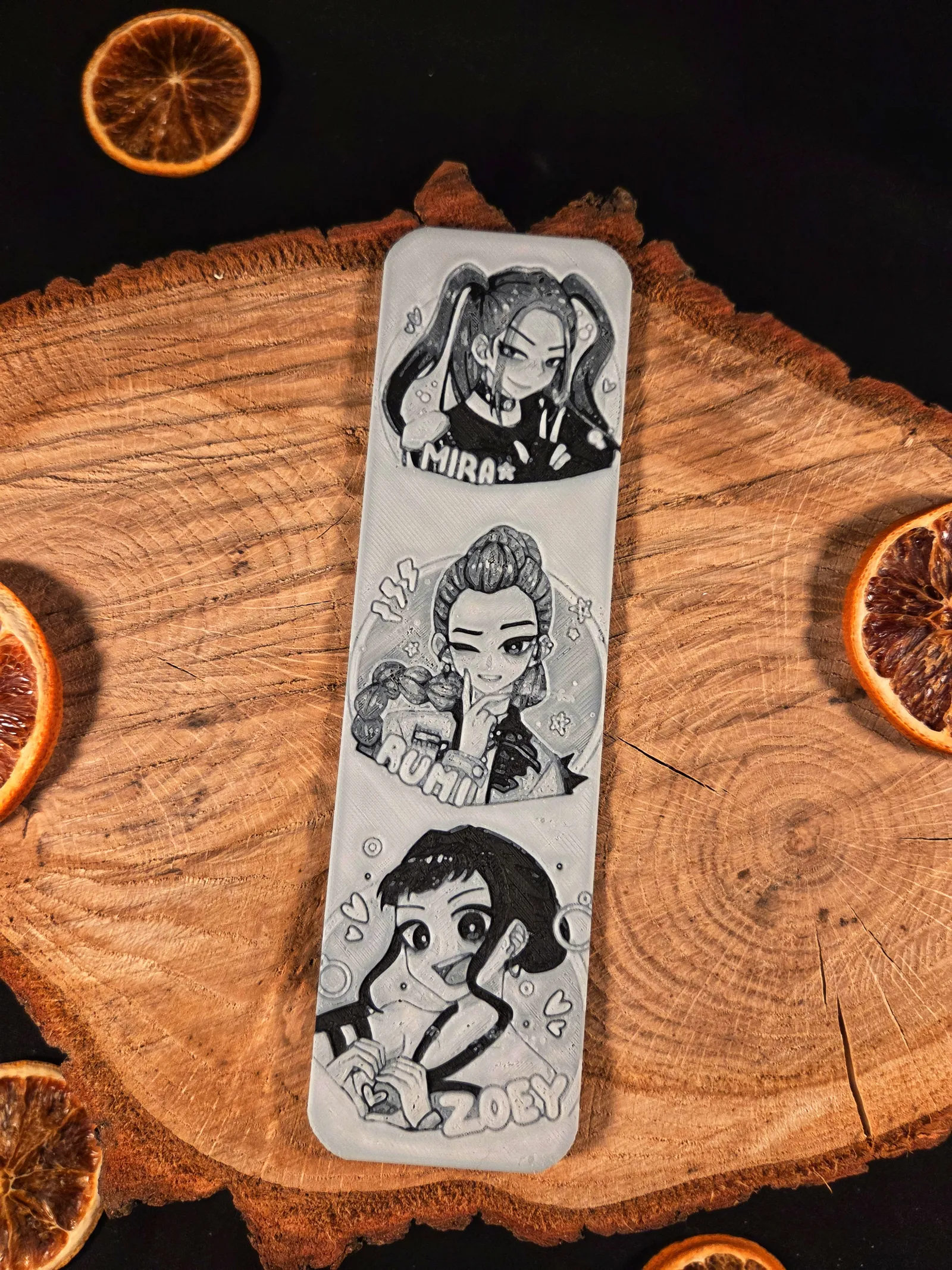 K-pop Demon Hunter Mira Rumi Zoey bookmark