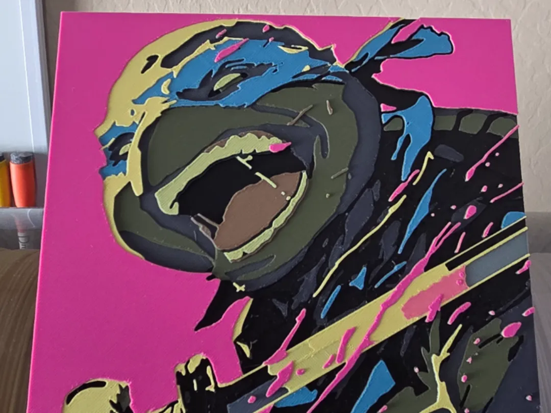 Hueforge: Teenage Mutant Ninja Turtles - Leonardo
