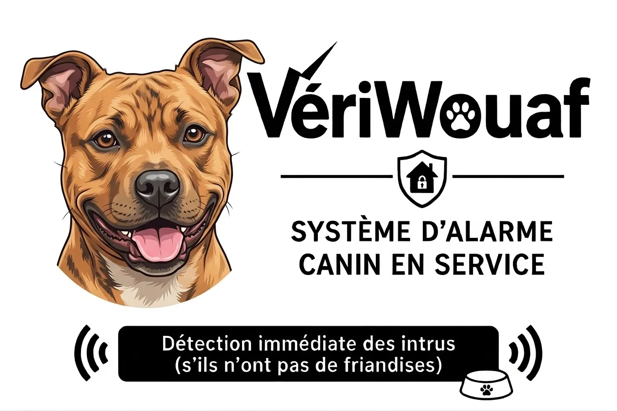 staffy pancarte