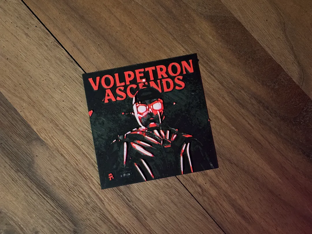 Volpetron Ray Volpe Album Art Hue Forge