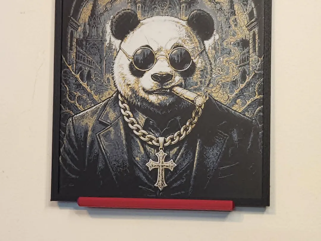 Gangster Panda HueForge