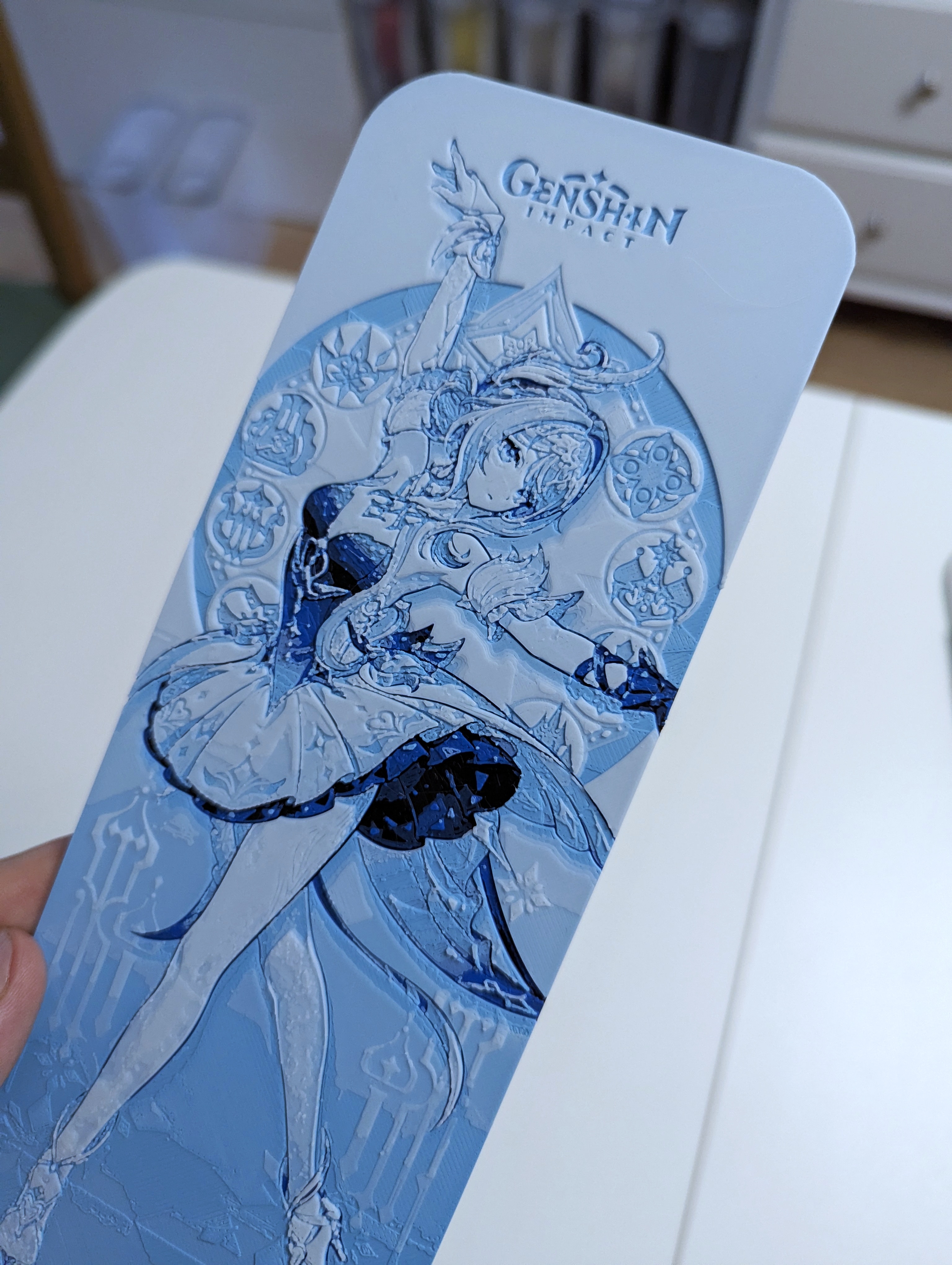 Odette Genshin Impact Character Card HueForge
