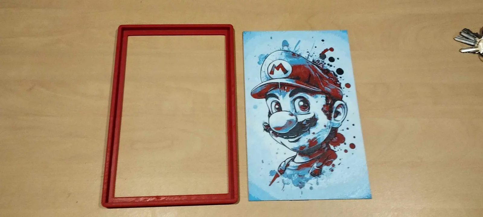 Frame 150x240 - for super mario painting (HueForge)