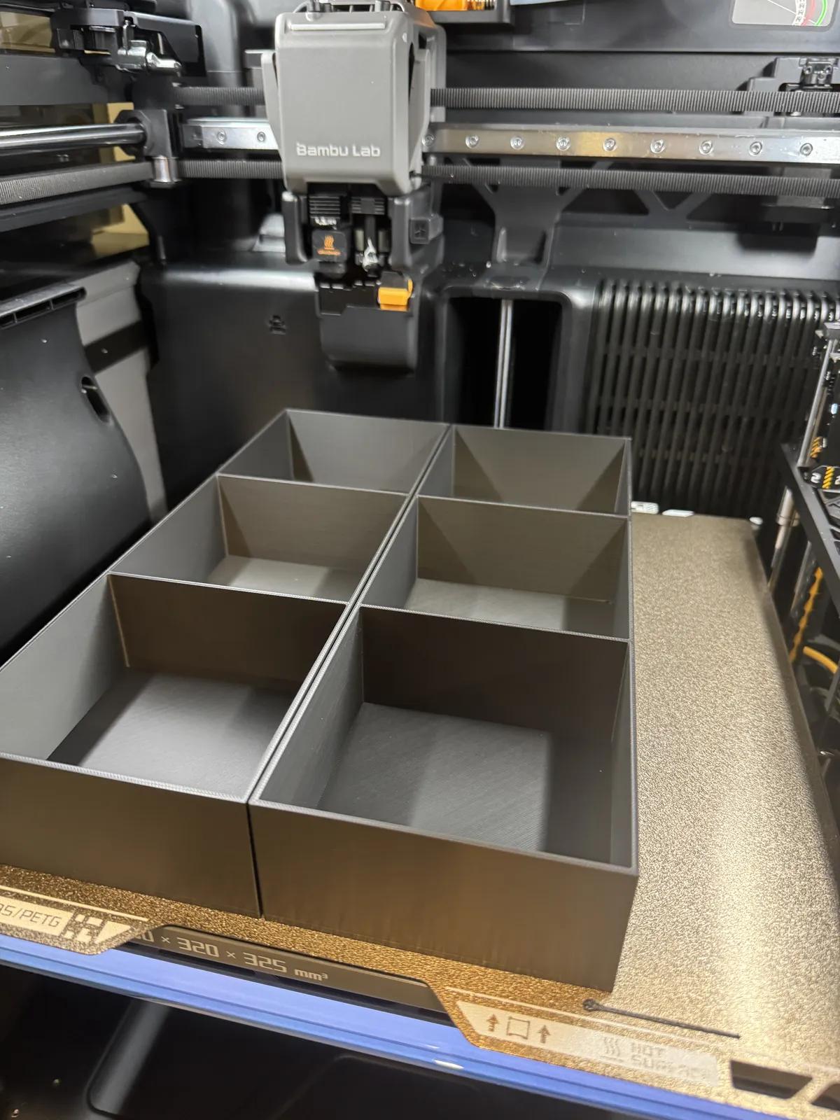 100x100 Hueforge Compartment Organizers