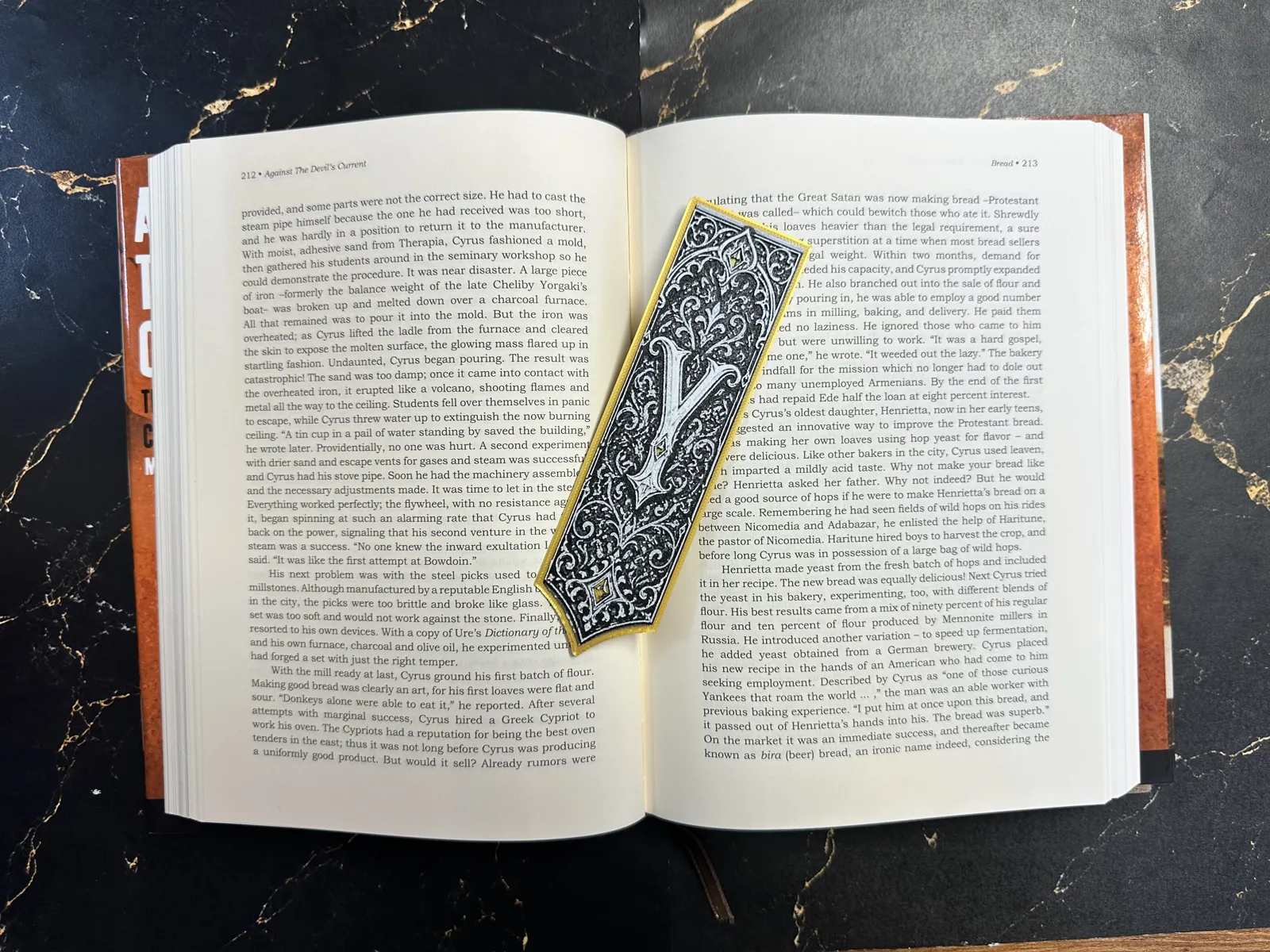 Gothic Letter Y Bookmark - HueForge Alphabet
