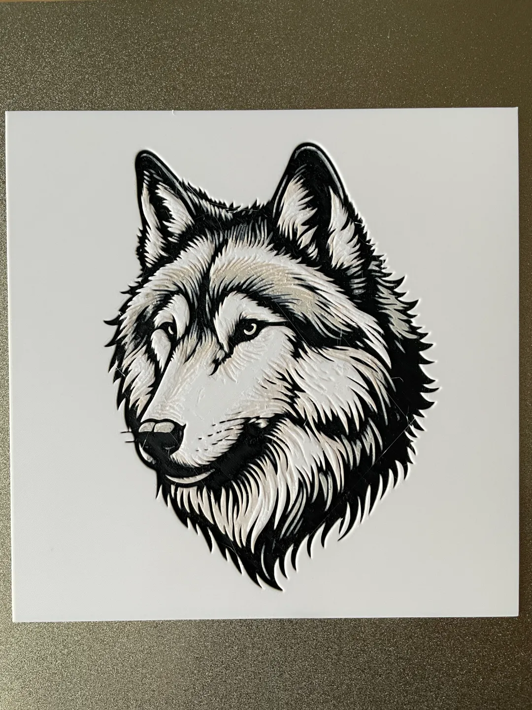 Wolf - Hueforge