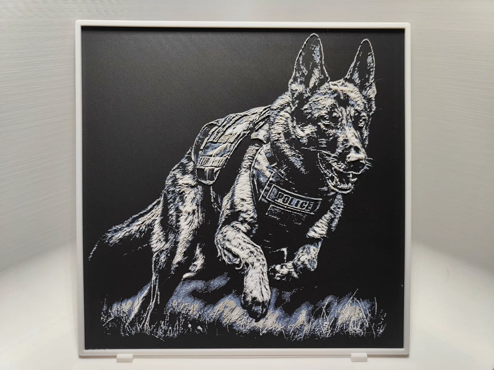 German Shepherd - K9 - Hueforge