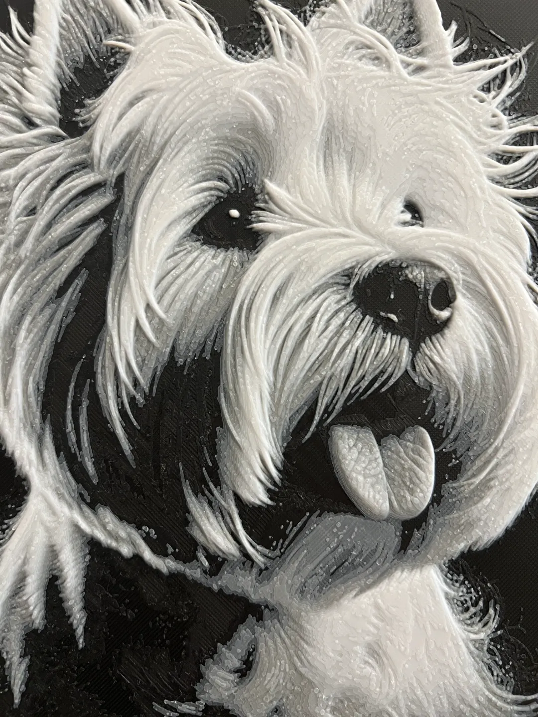 West Highland White Terrier Art Hueforge