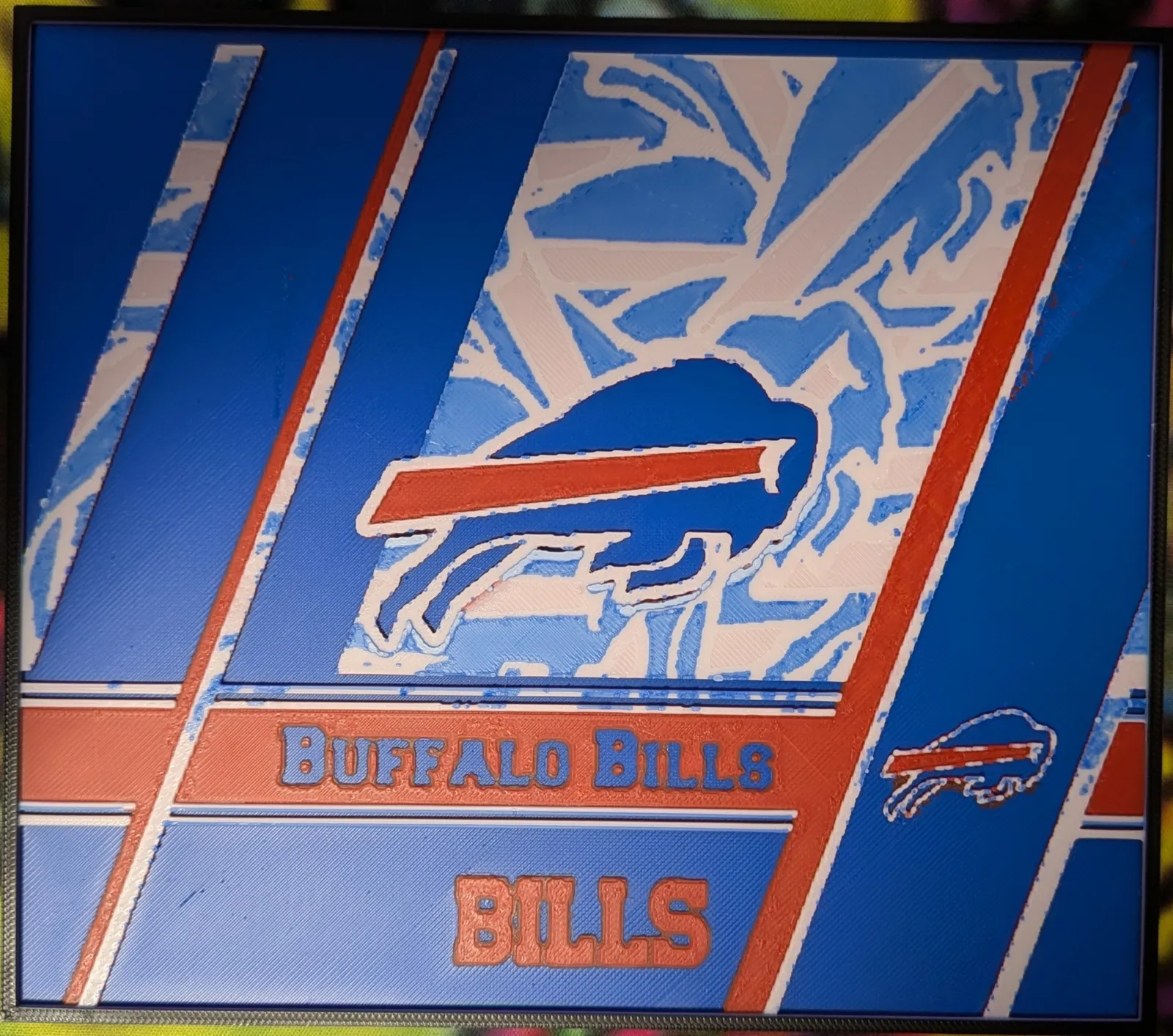 BUFFALO BILLS FLAG HUEFORGE