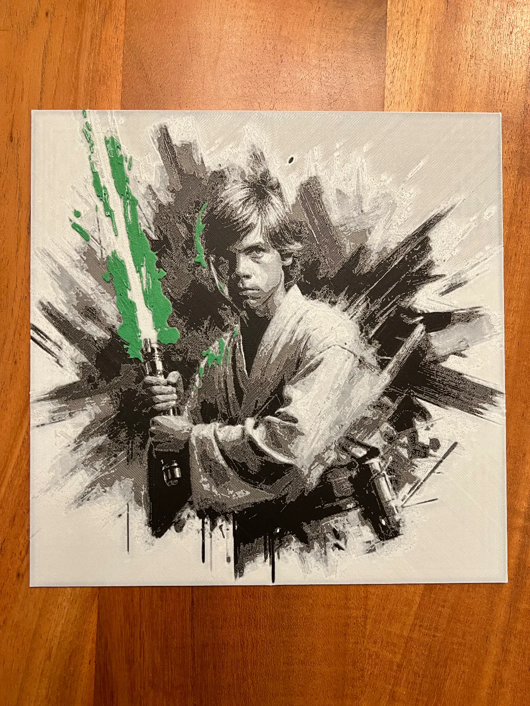 Luke Skywalker with Green Lightsaber 2.0