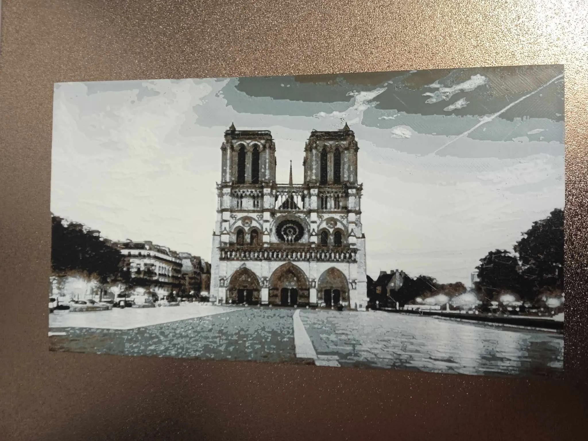 Notre dame de Paris .hueforge