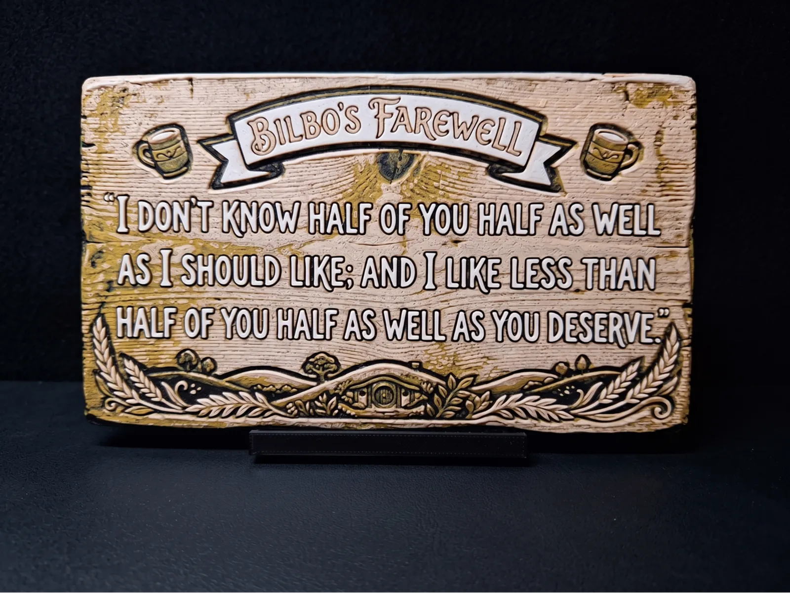 Bilbo's Farewell - Hueforge Art