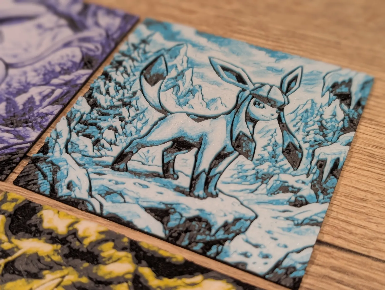 Eeveelution Pokemon Hueforge & Frame