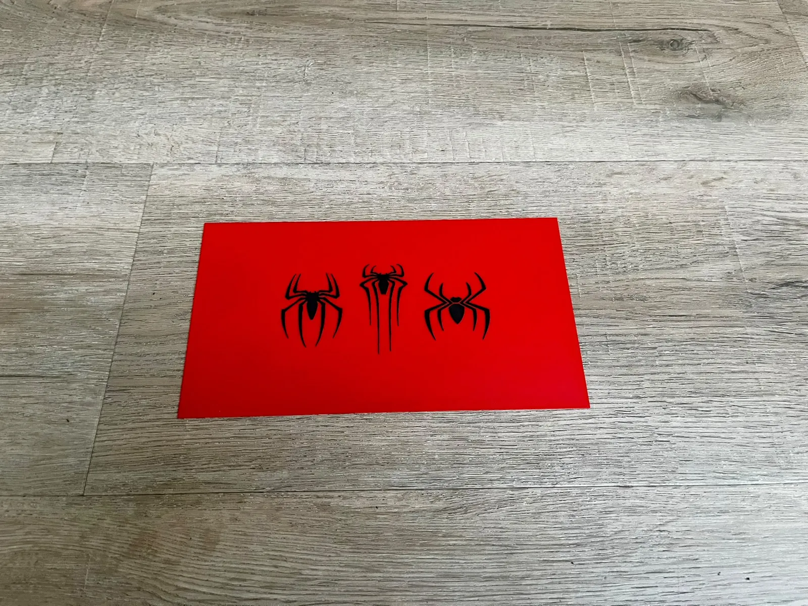 All 3 Spider-Man Logo's Hueforge