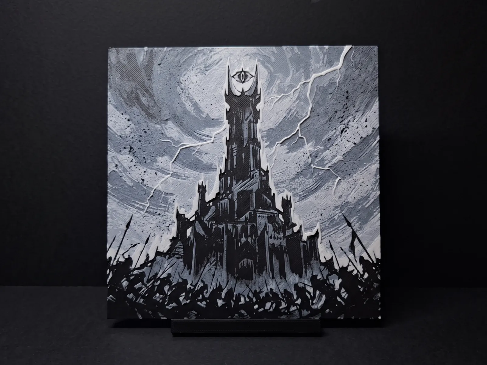 Sauron's Gaze - 3 Colour Hueforge