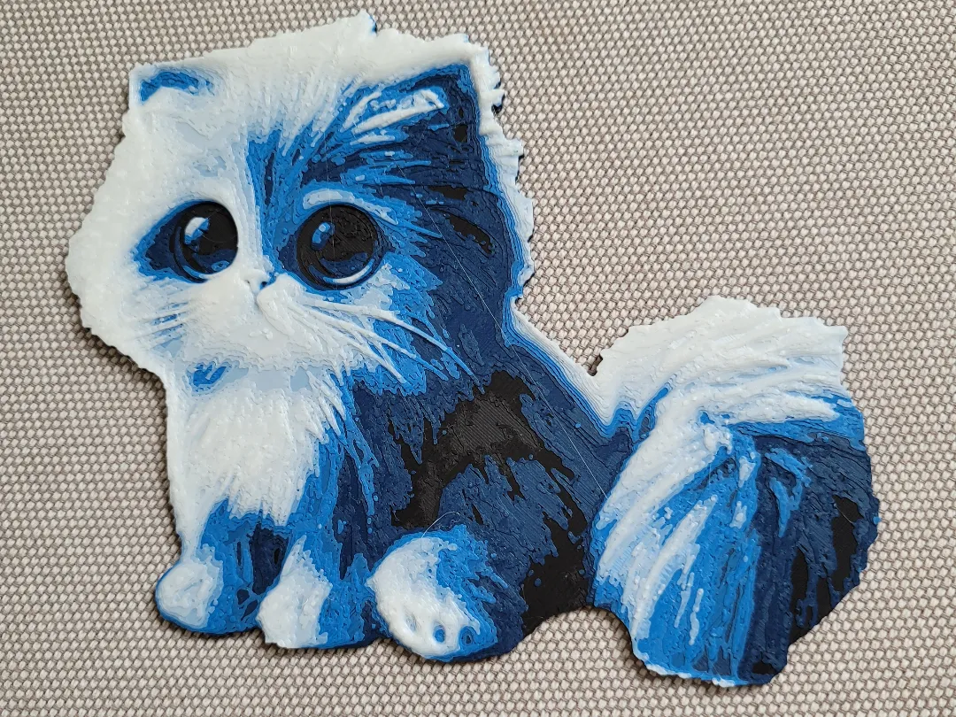 Hue Forge Blue Cat