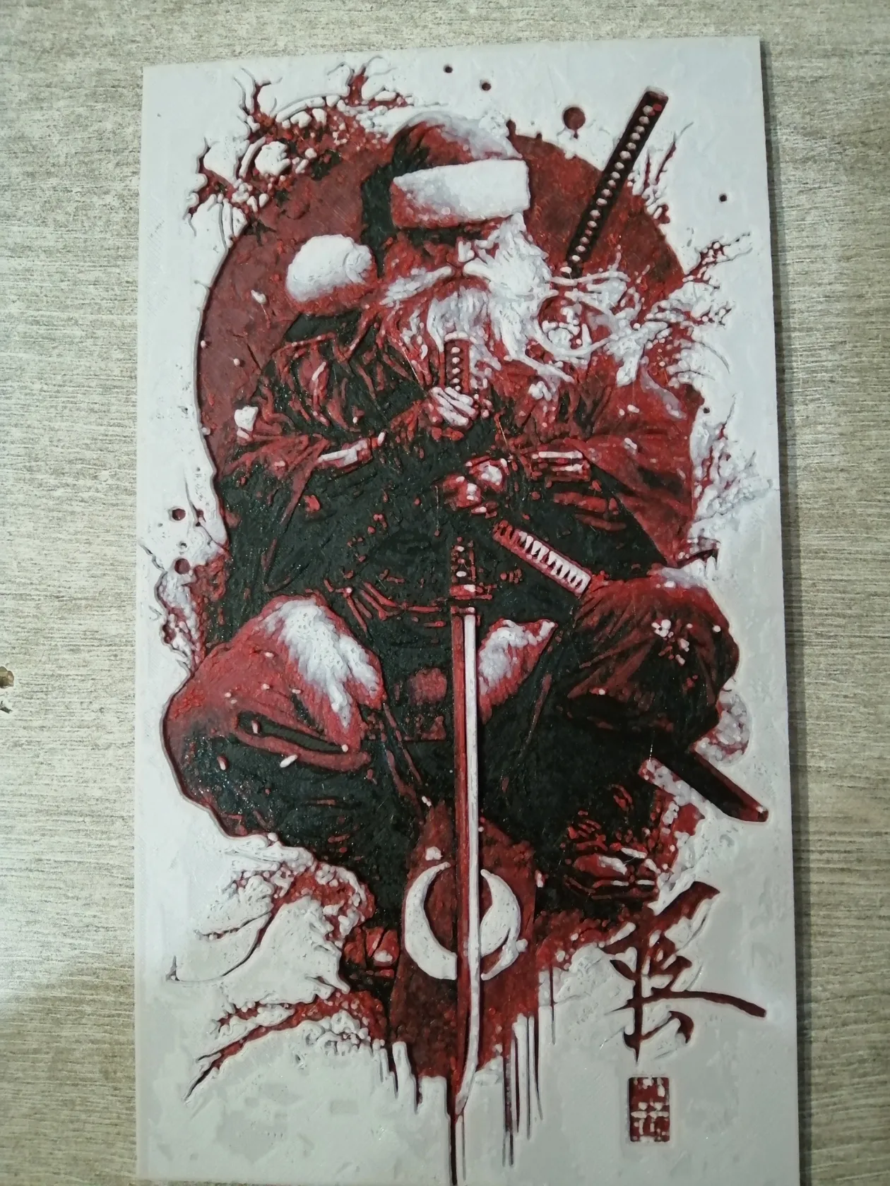 hue forge père noël samouraï