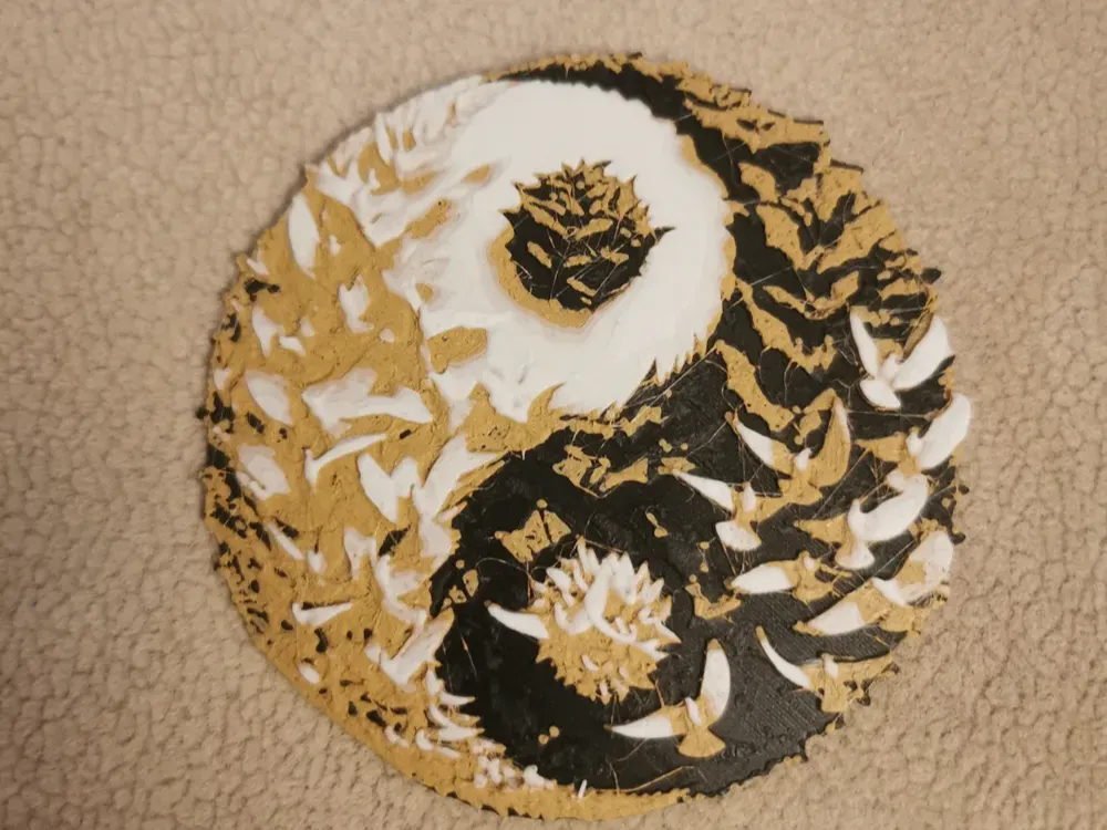 Yin yang hueforge