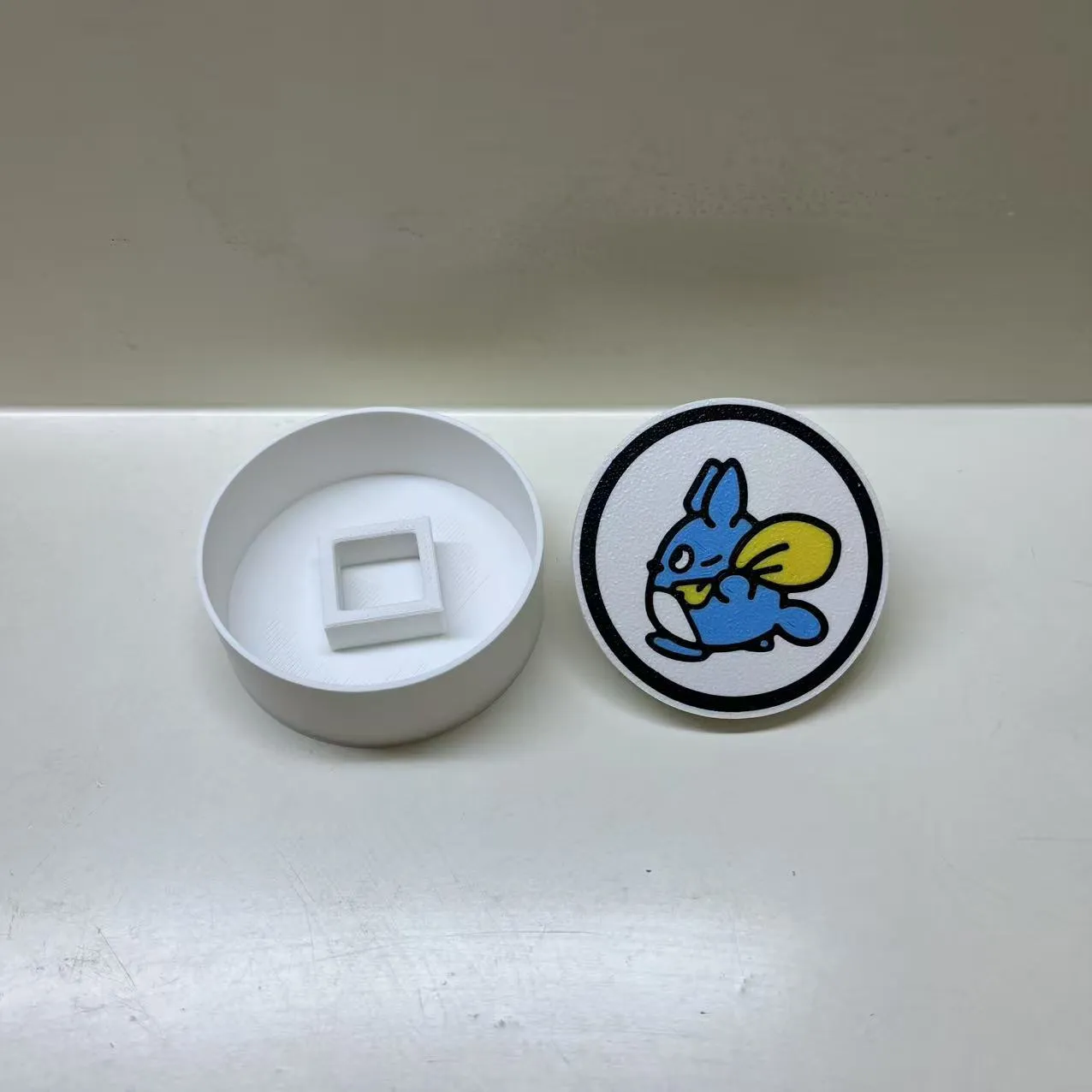 中龙猫按压玩具-多色一盘打印-咔哒点击器可活动解压玩具