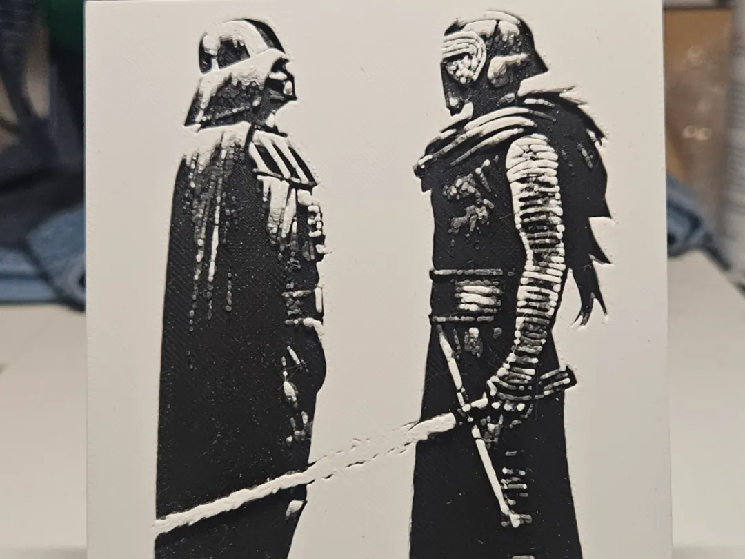 Star Wars Darth Vader and Kylo Ren