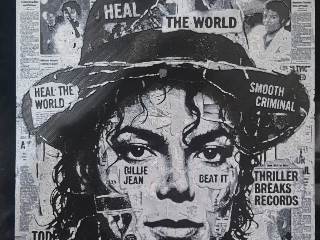 michael jackson newspaper hueforge