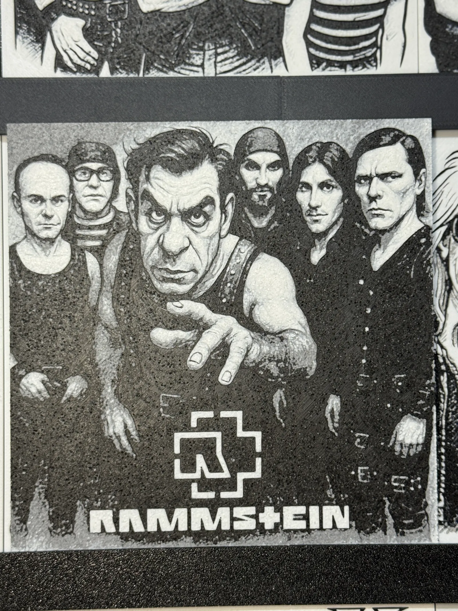 Hue Forge Karikatur Rammstein