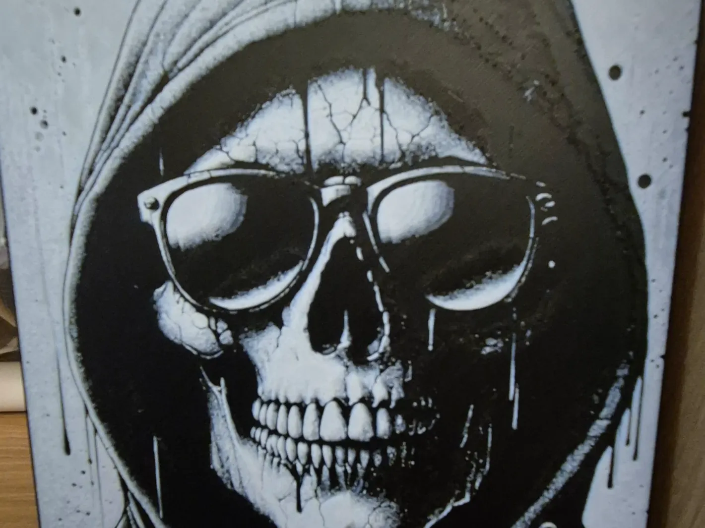 cool skull hueforge