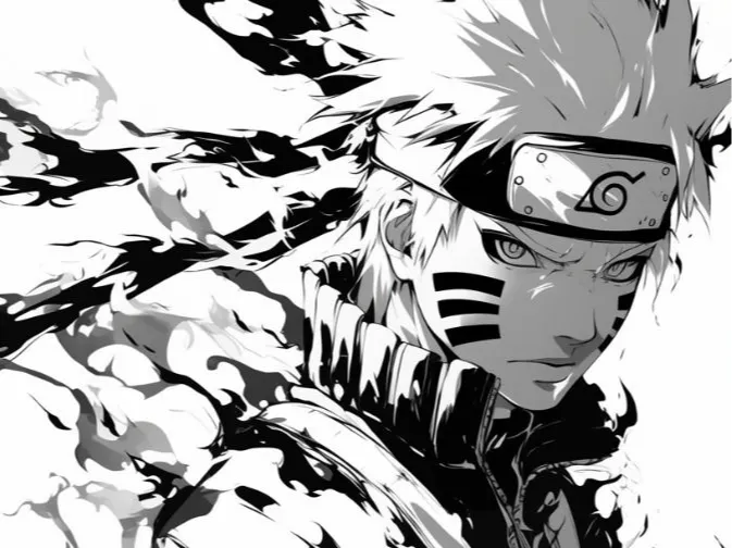 تابلو دیواری «Naruto Hueforge»
