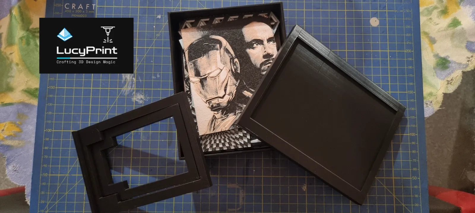 HueForge Box with stand