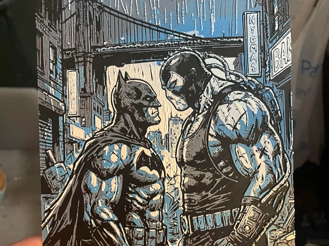 Batman VS Bane Hueforge