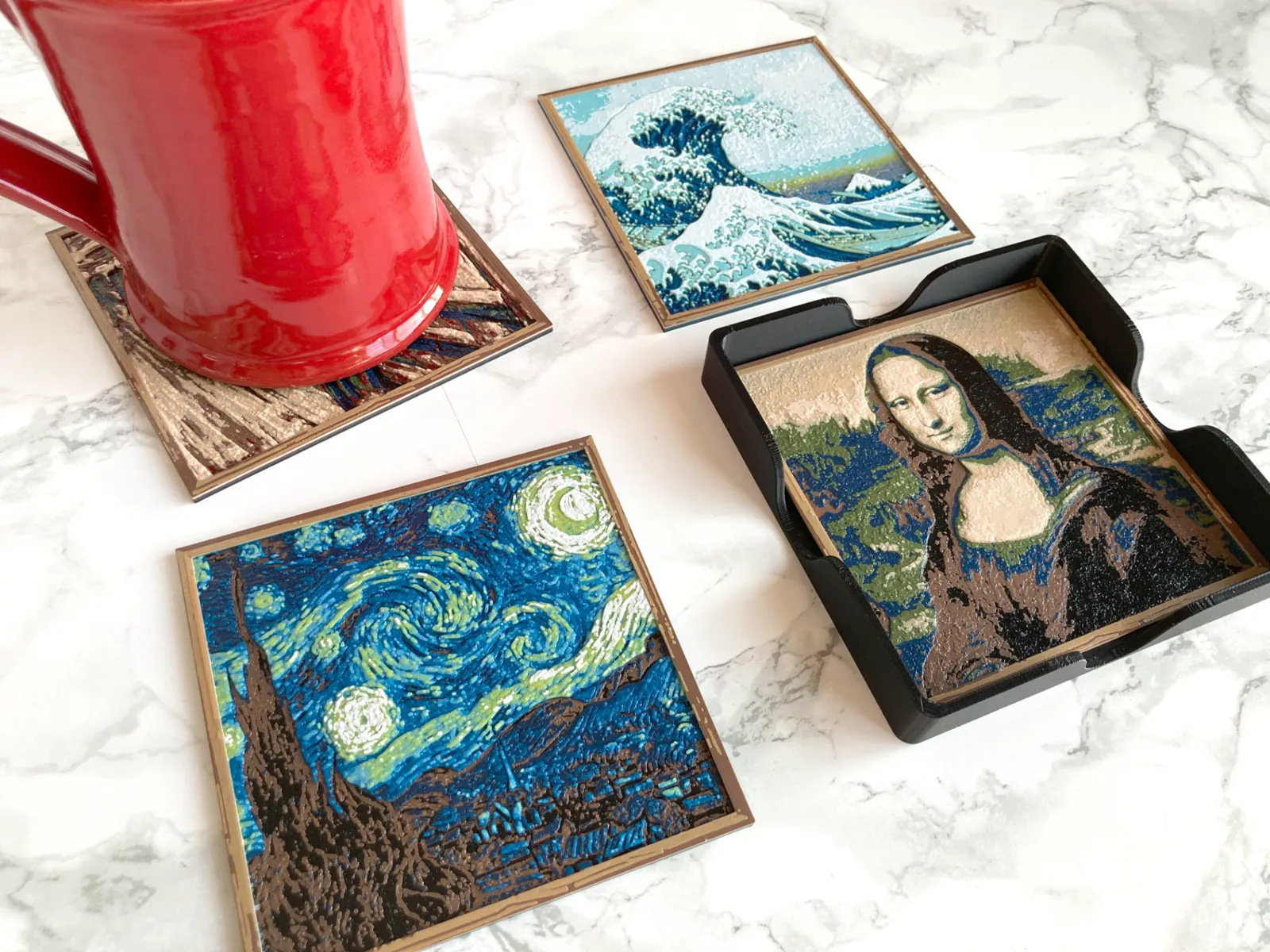 Fine Art / Classic Art HueForge Coasters