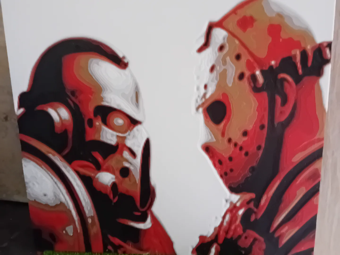 Jason Voorhees vs Space Marine hueforge- Hue forge